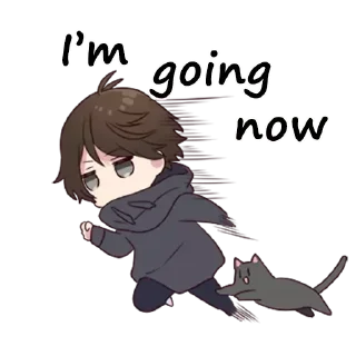 Telegram sticker 🌚 (Menhera-kun)by: @awesome_fun3
