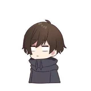 Telegram sticker 😑 (Menhera-kun)by: @awesome_fun3