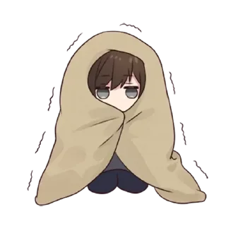 Telegram sticker 🥶 (Menhera-kun)by: @awesome_fun3
