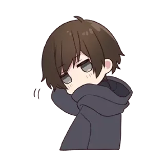 Telegram sticker 😅 (Menhera-kun)by: @awesome_fun3