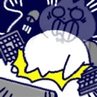 Video sticker 😠 Funny Chinese Cat