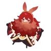 Sticker 🔥 𓇼 𝔇𝔦𝔩𝔲𝔠 @genshinemoji