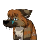 Telegram sticker ☔ Vulan Fox