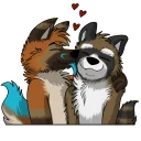 Sticker 💙 Vulan Fox