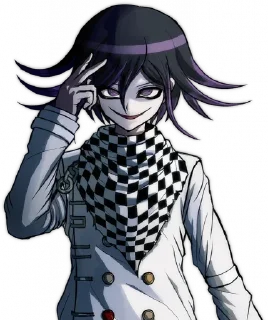 Telegram sticker 😏 Kokichi by @clicker_yo