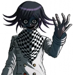 Telegram sticker 😨 Kokichi by @clicker_yo