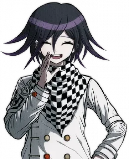 Telegram sticker 🤭 Kokichi by @clicker_yo