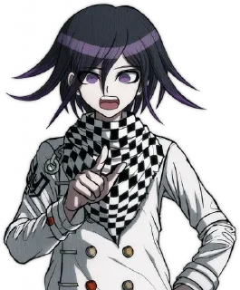 Telegram sticker 👆 Kokichi by @clicker_yo