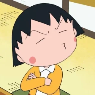 Video sticker 😤 Chibi Maruko @deazzle