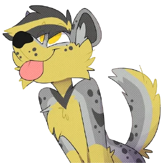 Telegram sticker 👅 Ki Hayai & Nuka