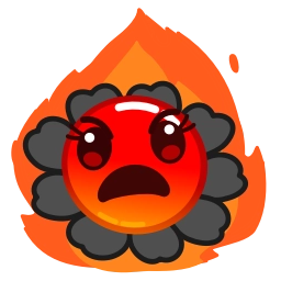Telegram sticker 😡 Daisy Romashka