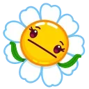 Telegram sticker 🤷‍♀️ Daisy Romashka