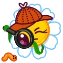 Telegram sticker 🧐 Daisy Romashka
