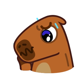 Sticker 😢 Capyboy @TgEmojis