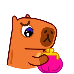 Sticker 🤑 Capyboy @TgEmojis