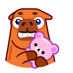 Sticker 😨 Capyboy @TgEmojis