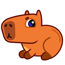 Sticker 🤔 Capyboy @TgEmojis