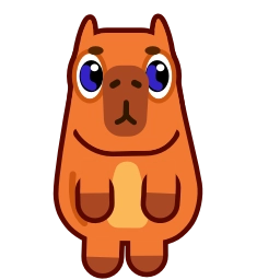 Sticker 🤷‍♀ Capyboy @TgEmojis