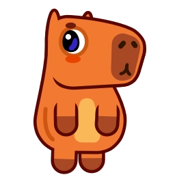 Sticker 👋 Capyboy @TgEmojis