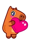 Video sticker 😘 Capyboy @TgEmojis