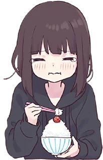 Telegram sticker 🍧 Menhera-chan Animation 2 ENG :: @line_stickers