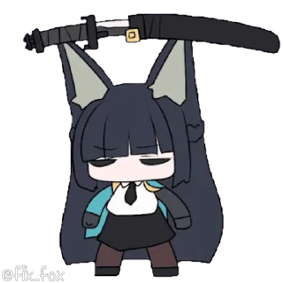 Video sticker 😤 Zenless Zone Zero @fixfox