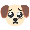 Sticker 🐶 @kotletovvemoji | stesnyasha