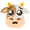 Sticker 🐮 @kotletovvemoji | stesnyasha