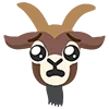 Sticker 🐐 @kotletovvemoji | stesnyasha