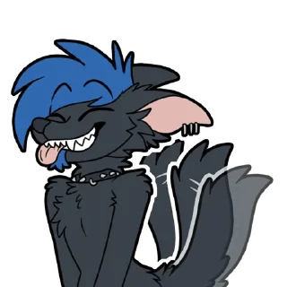 Sticker 😁 PlurWolfy's Horny Life