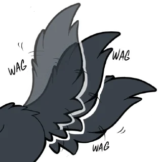 Telegram sticker 😁 PlurWolfy's Horny Life