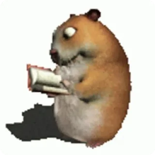 Telegram sticker 🐹 Хомк