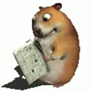 Telegram sticker 🐹 Хомк