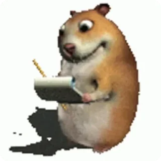 Telegram sticker 🐹 Хомк