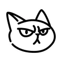 Sticker 😼 QR-cat by monobank