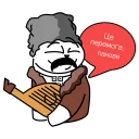 Telegram sticker 🙌 QR-cat by monobank