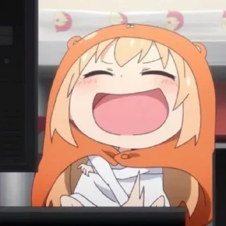 Телеграм стикер 🍤 |Umaru Chan| @JustSomeBullshit