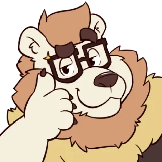 Video sticker 🤓 Sleeping bear