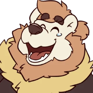 Video sticker 😂 Sleeping bear