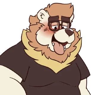 Telegram sticker 🥵 Sleeping bear