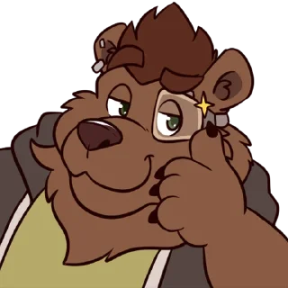 Telegram sticker 🤓 Sleeping bear