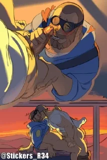 Sticker 🌟 team fortress 2 gay @Stickers_R34