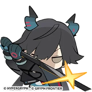 Telegram sticker 😊 Arknights Endfield #1