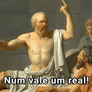 Sticker ☝️ Eu sabo, eu sebo!