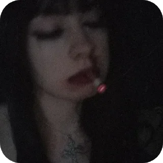 Телеграм стикер 👄 UmaMerda