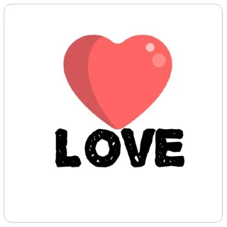 Telegram sticker ❤️ Love You @PunjabiSticker