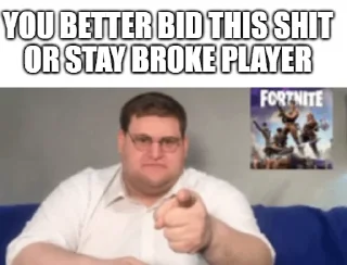 Telegram sticker 😄 Peter Griffin Fortnite