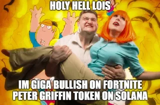 Sticker 😂 Peter Griffin Fortnite