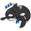 Video sticker 😴 Teeka Orca by Teeka