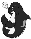Telegram sticker 😥 Teeka Orca by Teeka